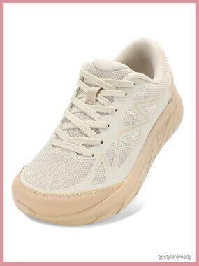 Wide Width Walking Shoes Breathable Mesh Comfort Sneakers